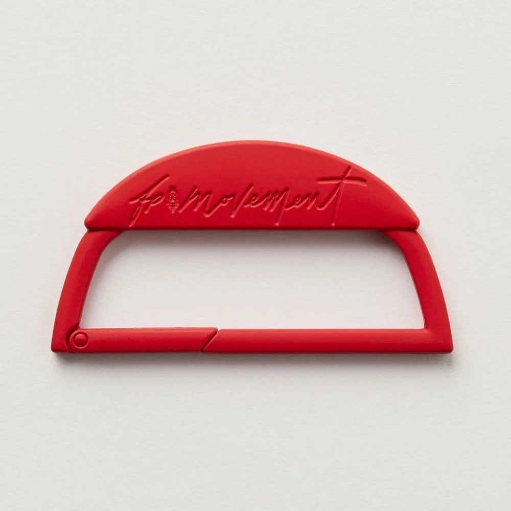 NWT Free People Crescent Carabiner in Winterberry
